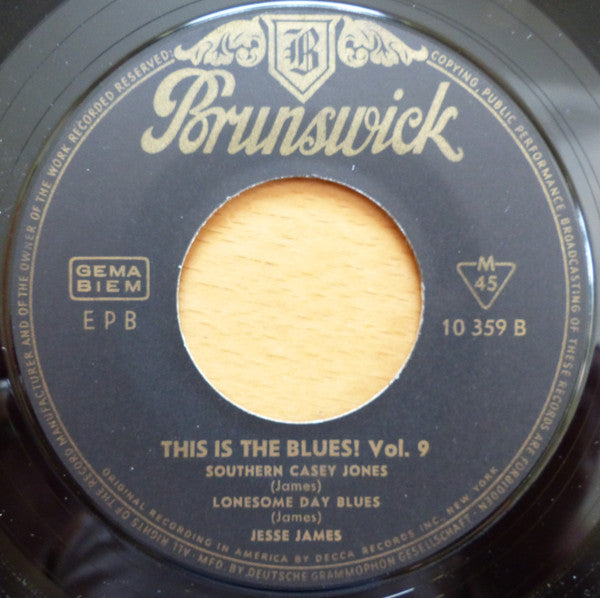 Johnnie Temple, Jesse James – This Is The Blues - Vol. 9, image 4
