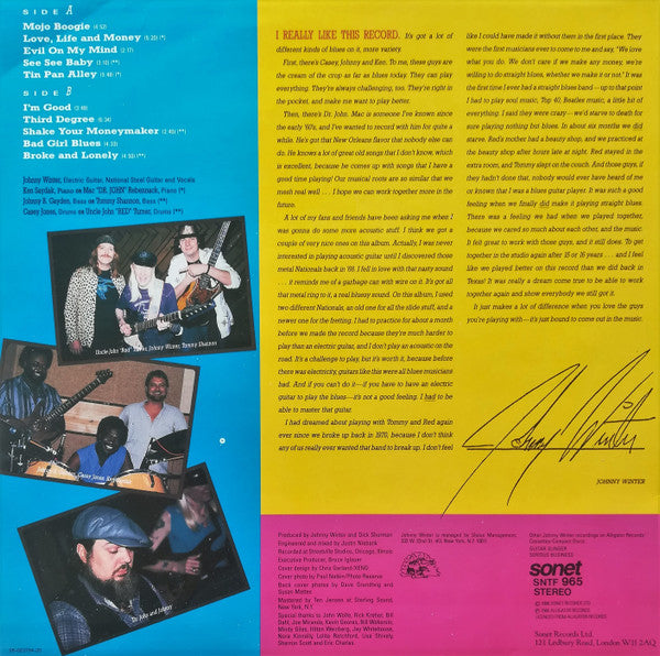 Johnny Winter – 3rd Degree, image 2