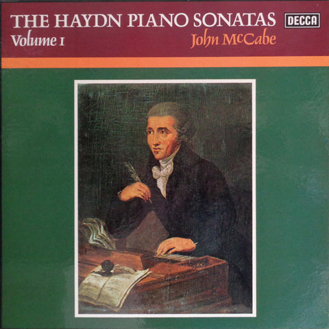 Front cover of Haydn - John McCabe – The Haydn Piano Sonatas Volume 1, Decca, UK, 1975