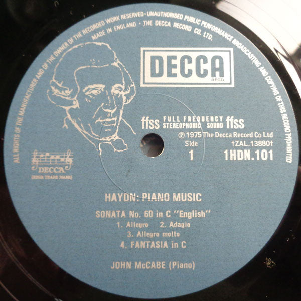 Haydn - John McCabe – The Haydn Piano Sonatas Volume 1, image 5