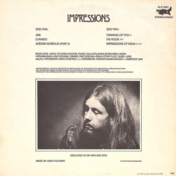 Jukka Tolonen – Impressions, image 2