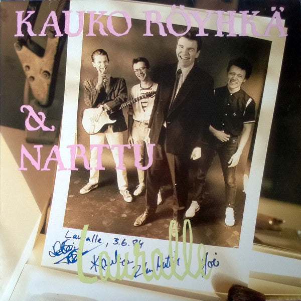 Front cover of Kauko Röyhkä & Narttu – Lauralle, Euros Records, Finland, 1984