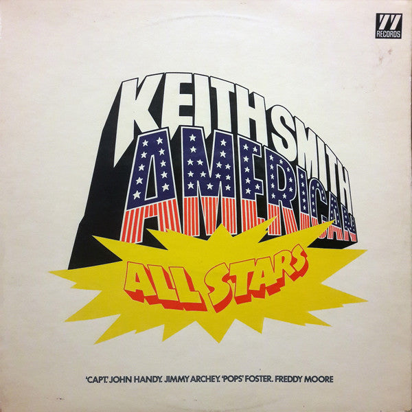 Front cover of Keith Smith – American All Stars, 77 Records, UK, 1968