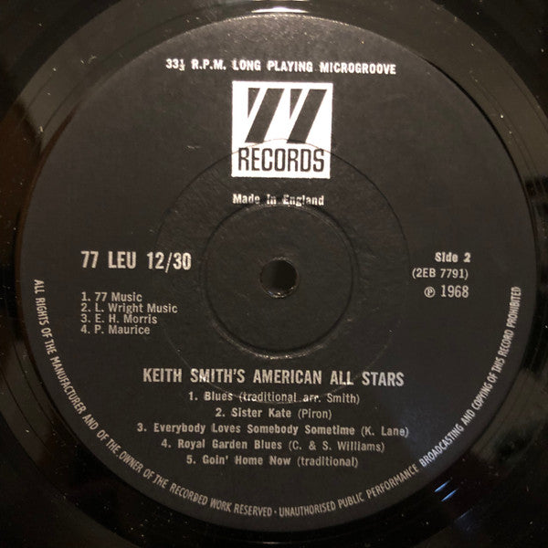Keith Smith – American All Stars, image 4