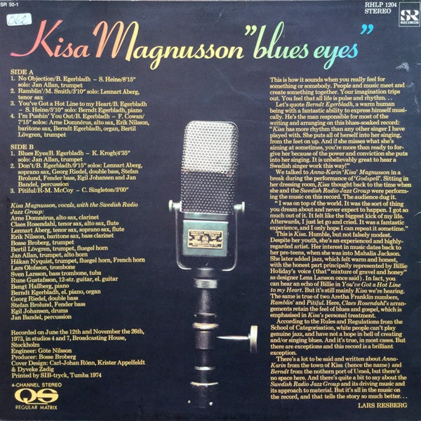 Kisa Magnusson – Blues Eyes, image 2