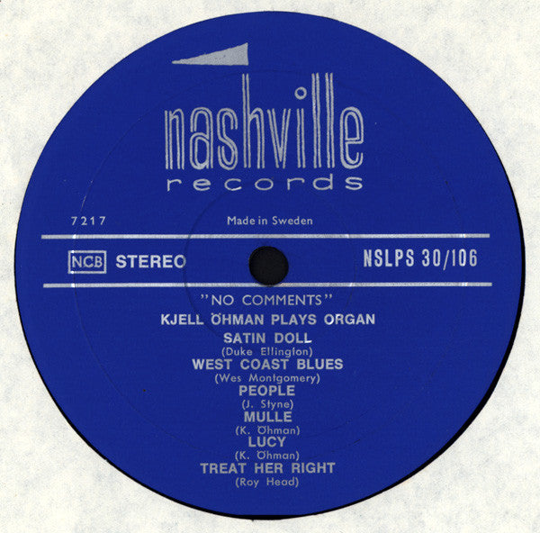 Kjell Öhman – No Comments!, image 3