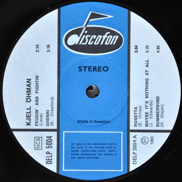 Kjell Öhman – Organ Jazz With Kjell Öhman, image 3