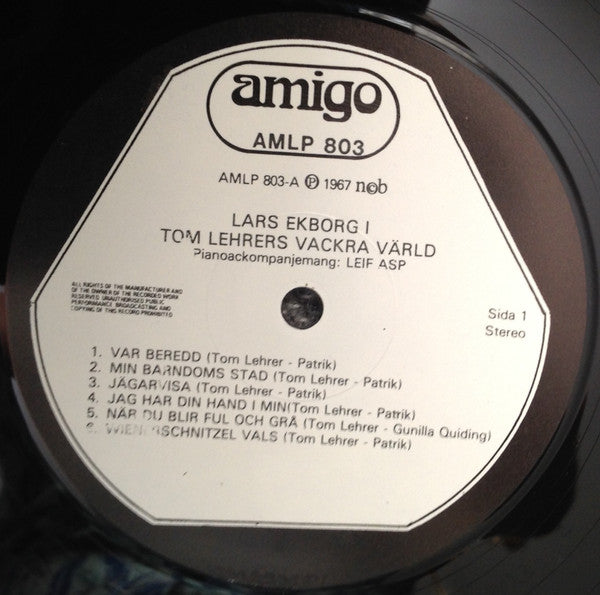 Lars Ekborg – Lars Ekborg i Tom Lehrers Vackra Värld, image 3