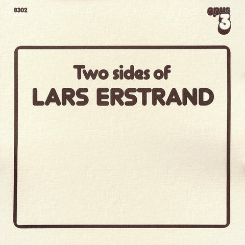 Front cover of Lars Erstrand – Two Sides Of Lars Erstrand, Opus 3, Sweden, 1983