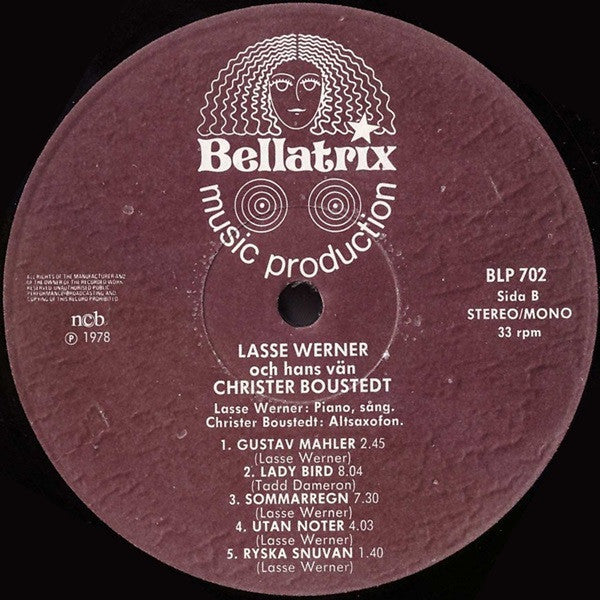 Lasse Werner Och Hans Vän Christer Boustedt – Lasse Werner Och Hans Vän Christer Boustedt, image 3