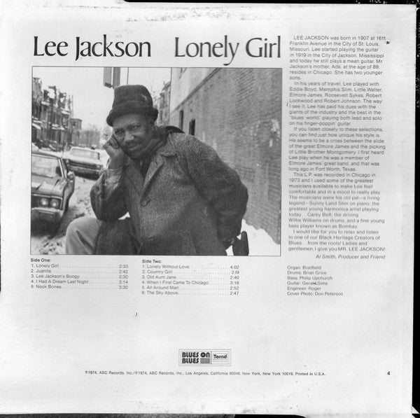 Lee Jackson – Lonely Girl, image 2