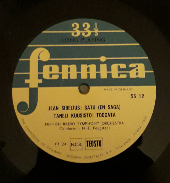 Leevi Madetoja, Jean Sibelius, Taneli Kuusisto – Suite From The Opera Pohjalaisia / Elegy For Strings / Satu (En Saga) / Toccata, image 4