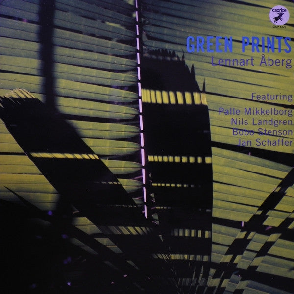 Front cover of Lennart Åberg – Green Prints, Caprice Records, Europe, 1986