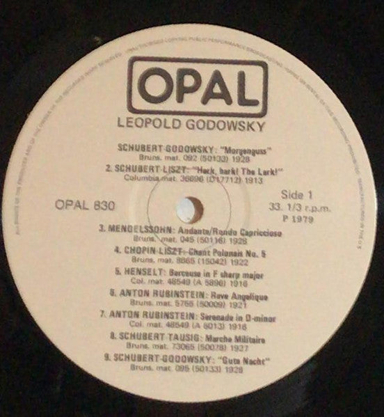 Leopold Godowsky, Chopin, Schubert, Henselt, Rubinstein – Leopold Godowsky, image 3