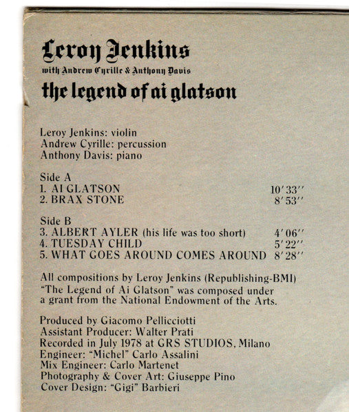 Leroy Jenkins – The Legend Of Ai Glatson, image 5