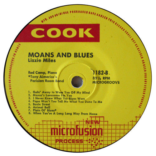 Lizzie Miles – Moans & Blues, image 4