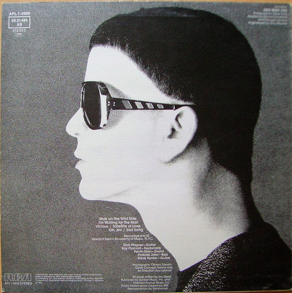 Lou Reed – Lou Reed Live, image 2