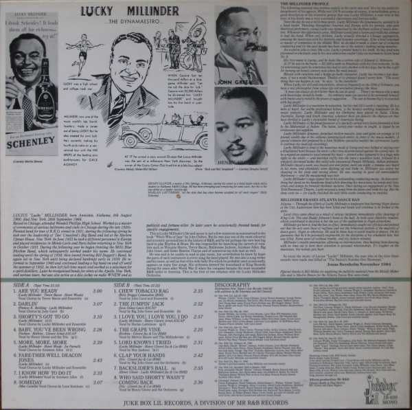 Lucky Millinder And His Orchestra – Shorty's Got To Go, image 2