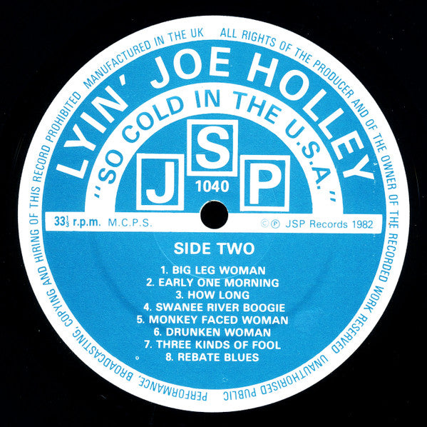 Lyin' Joe Holley – So Cold In The U.S.A., image 4