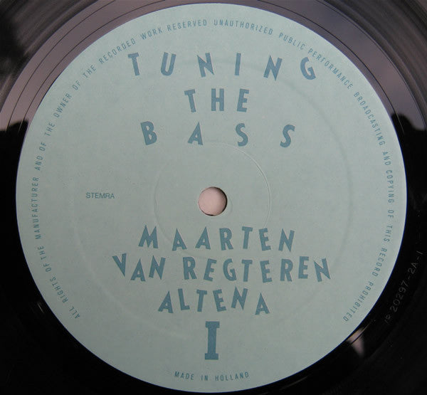 Maarten Van Regteren Altena – Tuning The Bass, image 3