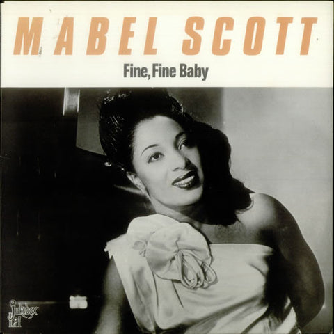 Front cover of Mabel Scott – Fine, Fine Baby, Jukebox Lil, Sweden, 1984