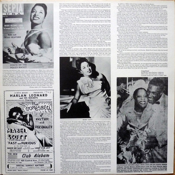 Mabel Scott – Fine, Fine Baby, image 3
