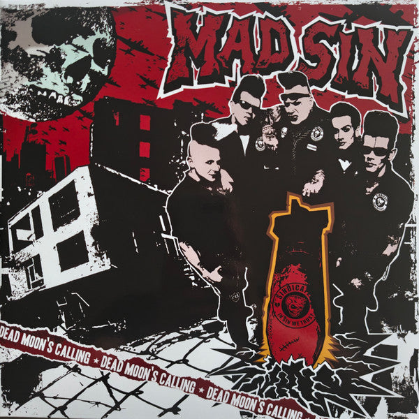 Front cover of Mad Sin – Dead Moon's Calling, Rebellion Records, Netherlands, 2025