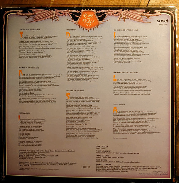Magnum – Chase The Dragon, image 2