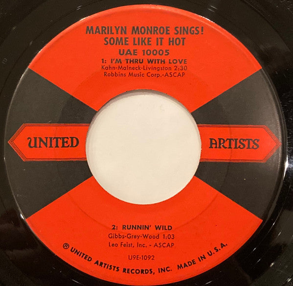 Marilyn Monroe – Marilyn Monroe Sings! Some Like It Hot, image 2
