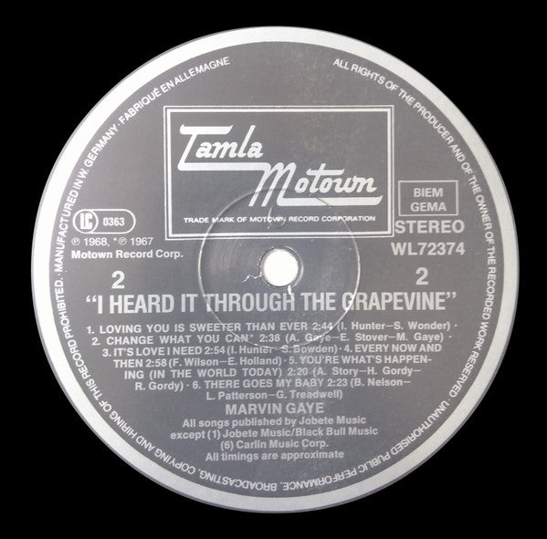 Marvin Gaye – I Heard It Through The Grapevine!, image 4