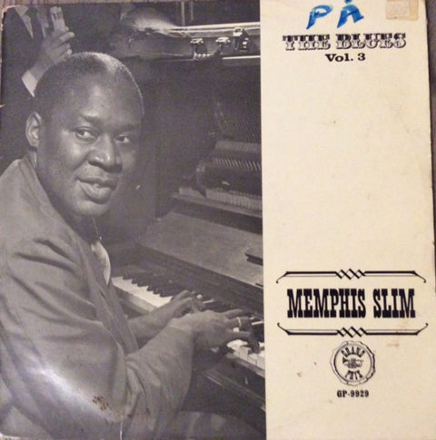 Front cover of Memphis Slim – The Blues, Sonet, Scandinavia, 1967