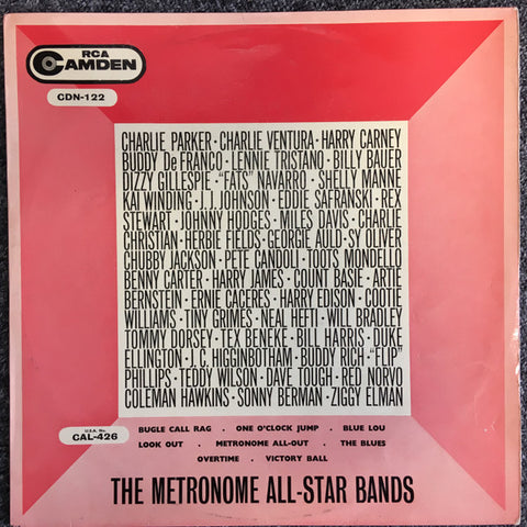 Front cover of The Metronome All-Star Bands – The Metronome All-Star Bands, RCA Camden, UK