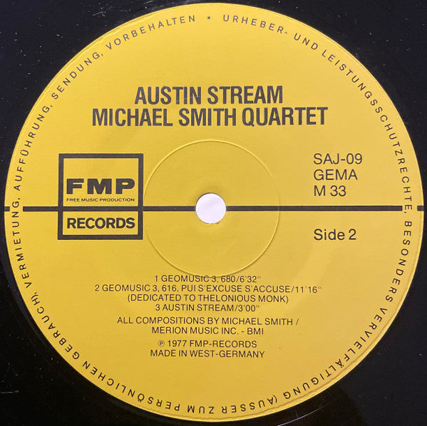 Michael Smith Quartet – Austin Stream - Live In Berlin, image 4