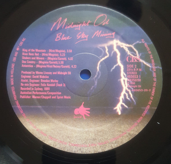 Midnight Oil – Blue Sky Mining, image 4