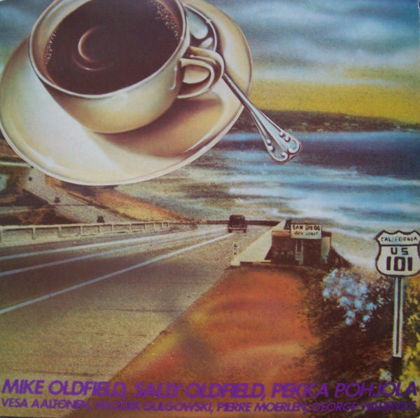 Front cover of Mike Oldfield, Sally Oldfield, Pekka Pohjola – US-101, Love Records, US, 1981