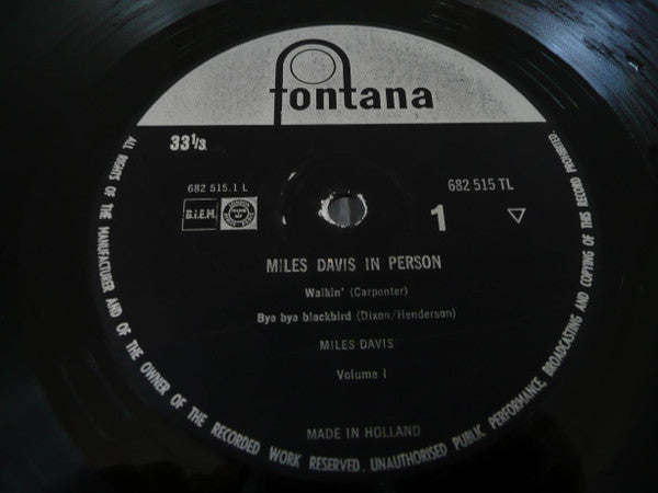 Miles Davis – In Person. Friday Night At The Blackhawk., image 3