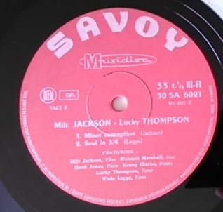 Milt Jackson - Lucky Thompson Quintet – Milt Jackson - Lucky Thompson Quintet, image 4
