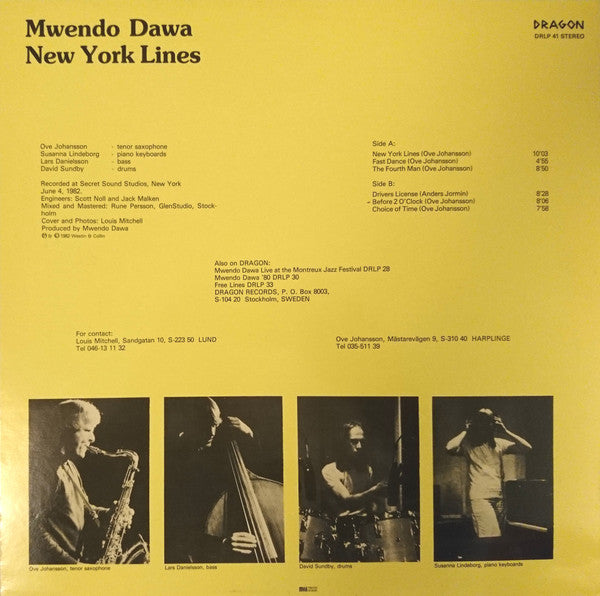 Mwendo Dawa – New York Lines, image 2