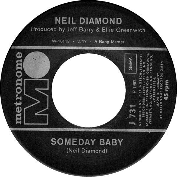 Neil Diamond – You Got To Me / Someday Baby, image 3