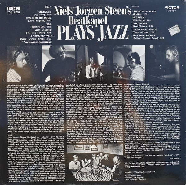 Niels Jørgen Steen's Beatkapel – Plays Jazz, image 2