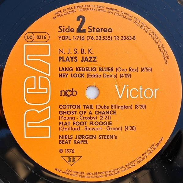 Niels Jørgen Steen's Beatkapel – Plays Jazz, image 4