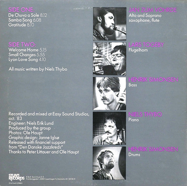 Niels Thybo Quintet – Songs For Sascha, image 2