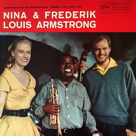 Front cover of Nina & Frederik With Louis Armstrong – Formula For Love, Metronome, Denmark, 1959