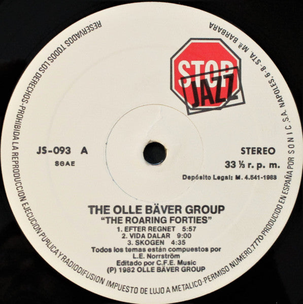 Olle Bäver Group – The Roaring Forties, image 3