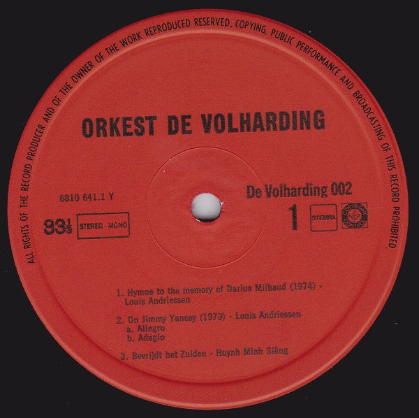 Orkest De Volharding – Orkest De Volharding, image 3