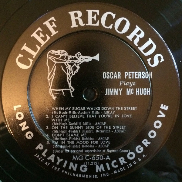 Oscar Peterson – Oscar Peterson Plays Jimmy McHugh, image 3