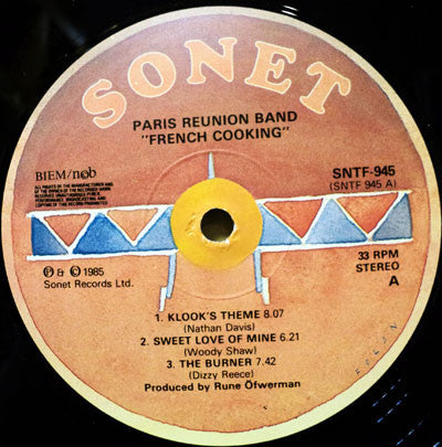 Paris Reunion Band – French Cooking, image 3
