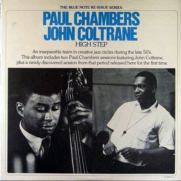 Front cover of Paul Chambers & John Coltrane – High Step, Blue Note, US, 1975