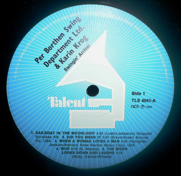 Per Borthen Swing Department Ltd. & Karin Krog – Swingin' Arrival, image 3