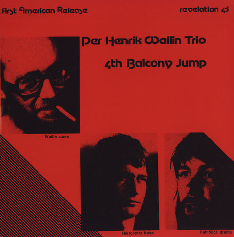 Front cover of Per Henrik Wallin – 4th Balcony Jump, Revelation Records, US, 1984